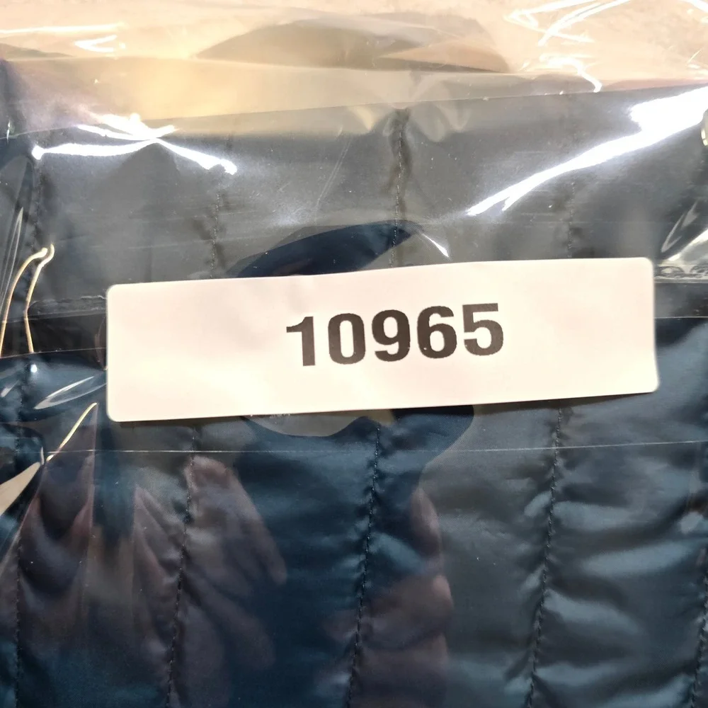 Eddie Bauer Down Puffer Vest Mens 2XL Blue‎ Quilted EB650 Fill Power